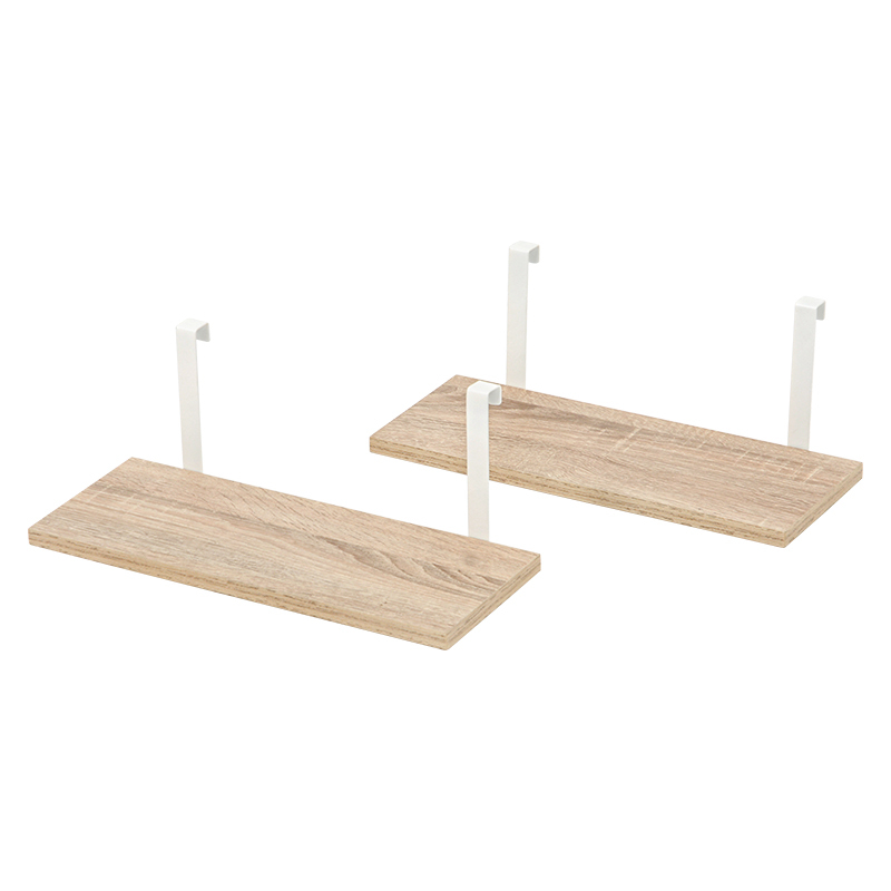 ウォールラック棚板 2枚組 KTR-3142-T40NW ナチュラル/ホワイト拍卖