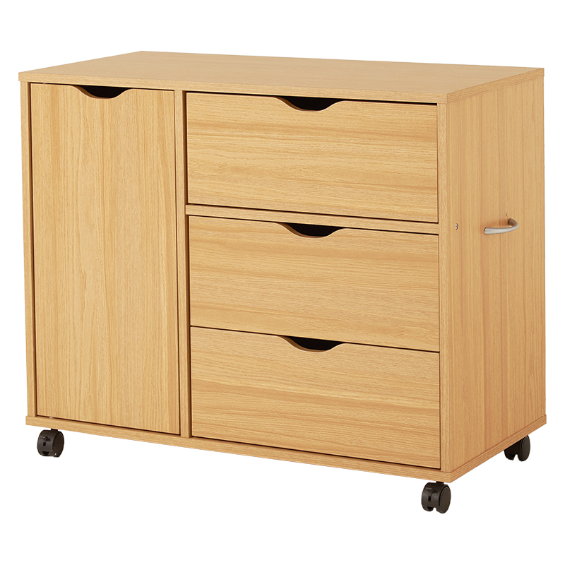 キャスター付きチェスト RCC-1552NA ナチュラル拍卖