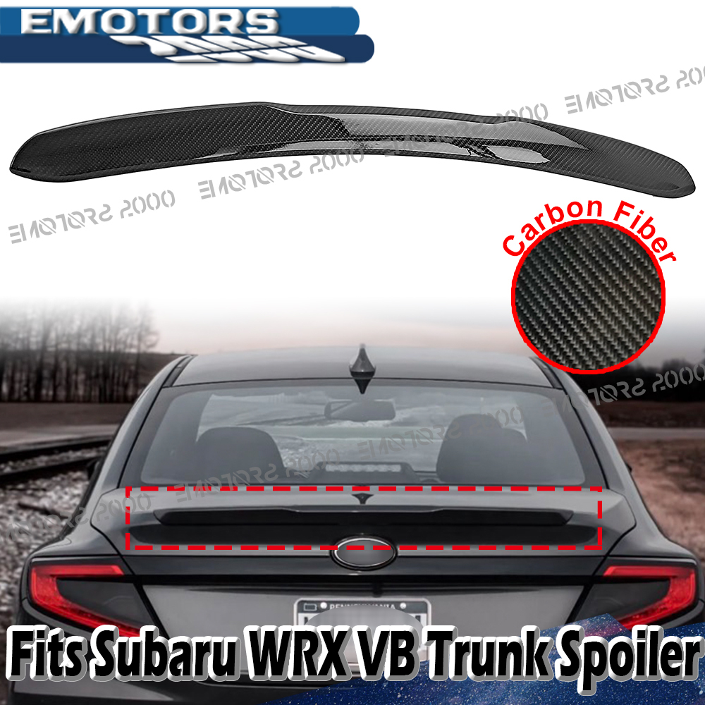 2022+ スバル・WRX(2代目)VB系 WRX S4 STI Sport 本物のカーボン OE TYPE リアトランクスポイラー エアロ拍卖