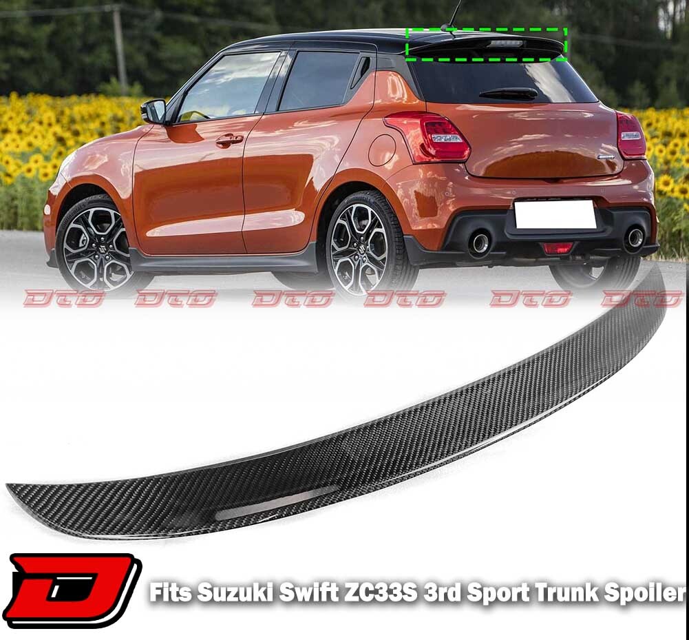 塗装込み 2017-2024 スイフトスポーツ ZC33S スズキ リアルーフスポイラー ルーフエンドスポイラー P TYPE FRPの材質 各純正色対応拍卖
