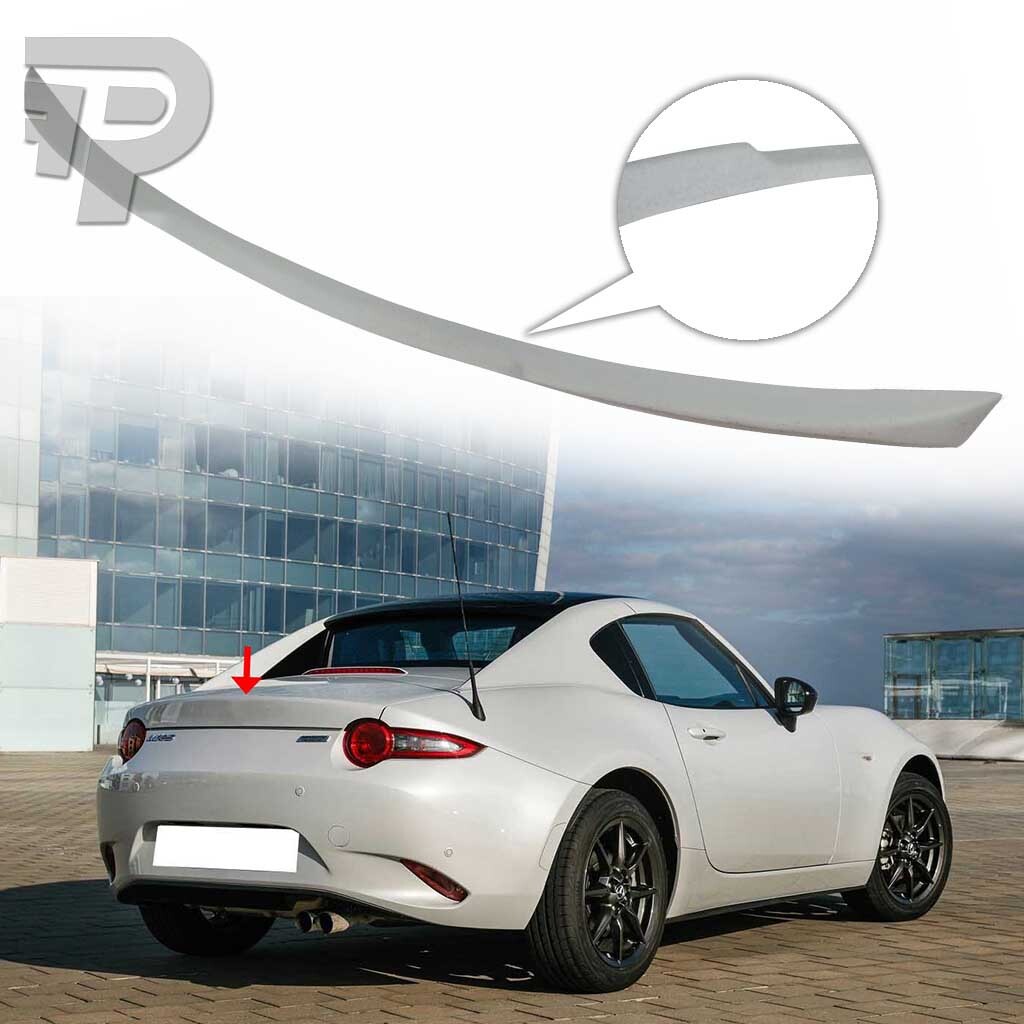 2016-2024 マツダ ロードスターRF MX-5 ND系 4代目 エアロ 未塗装の素地 リアスポイラー トランクスポイラー V TYPE FRPの材質拍卖