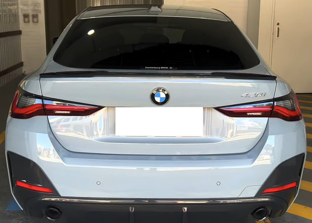 塗装込み 2020-2024 BMW 4シリーズ グランクーペ G26 リアトランクスポイラー M4 TYPE ABSの材質 各純正色対応拍卖