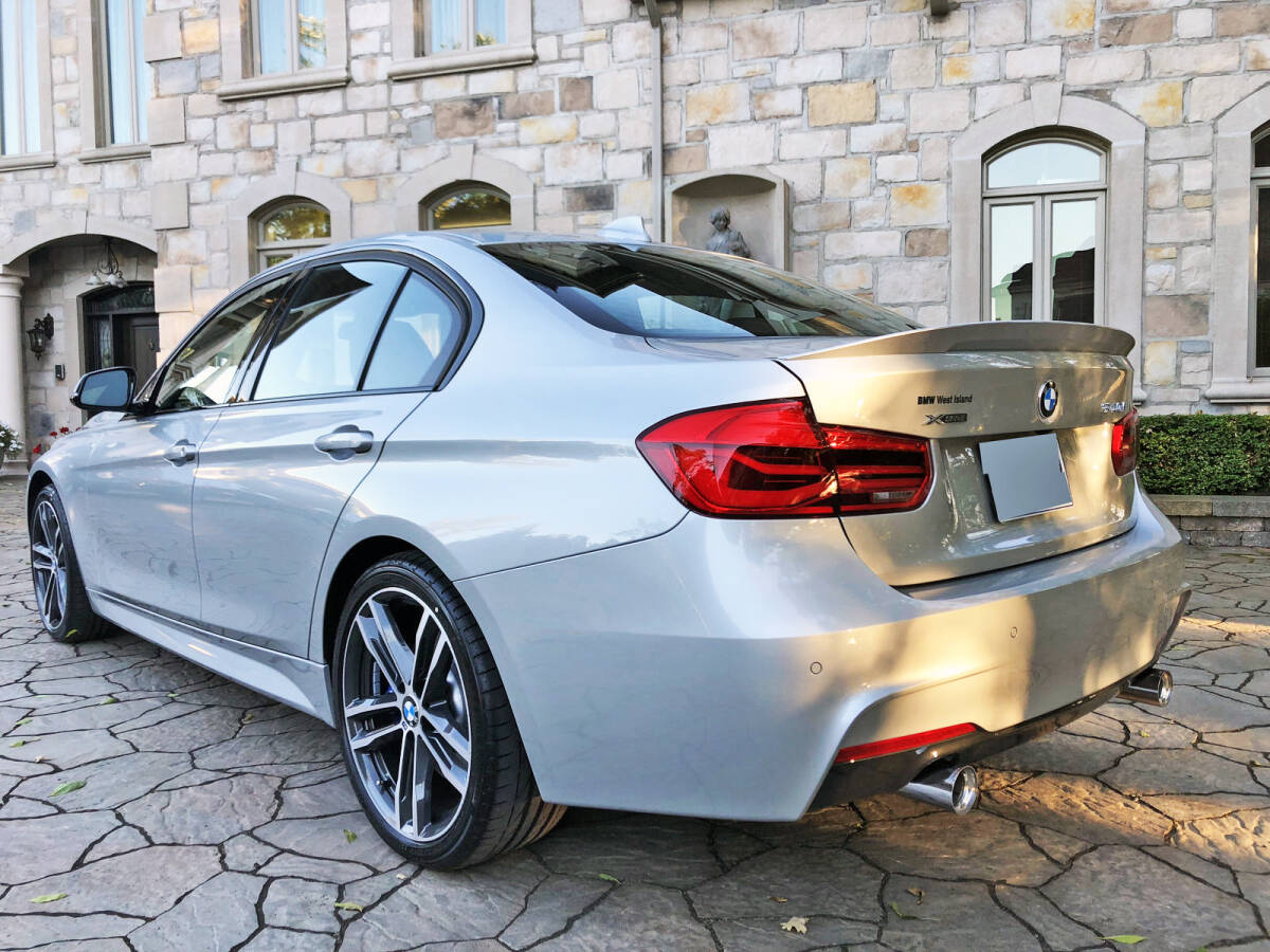 塗装込み 2012-2018 BMW 3シリーズ F30 F80/M3 セダン リアトランクスポイラー ウィング P2 TYPE ABSの材質 各純正色対応拍卖