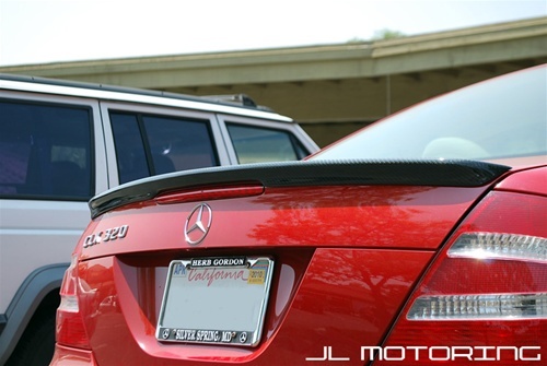 2003-2008 ベンツ CLK W209 C209 A209 カブリオレ クーペ 本物のカーボン AMG TYPE リアトランクスポイラー エアロ ウイング スポイラー拍卖