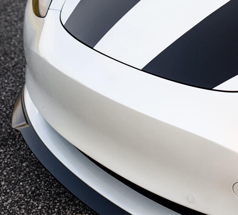 *在庫有即発送* 2017-2023 Tesla Model3 テスラ モデル3 エアロ 未塗装の素地 フロントスポイラー フロントリップスポイラー P.Pの材質拍卖