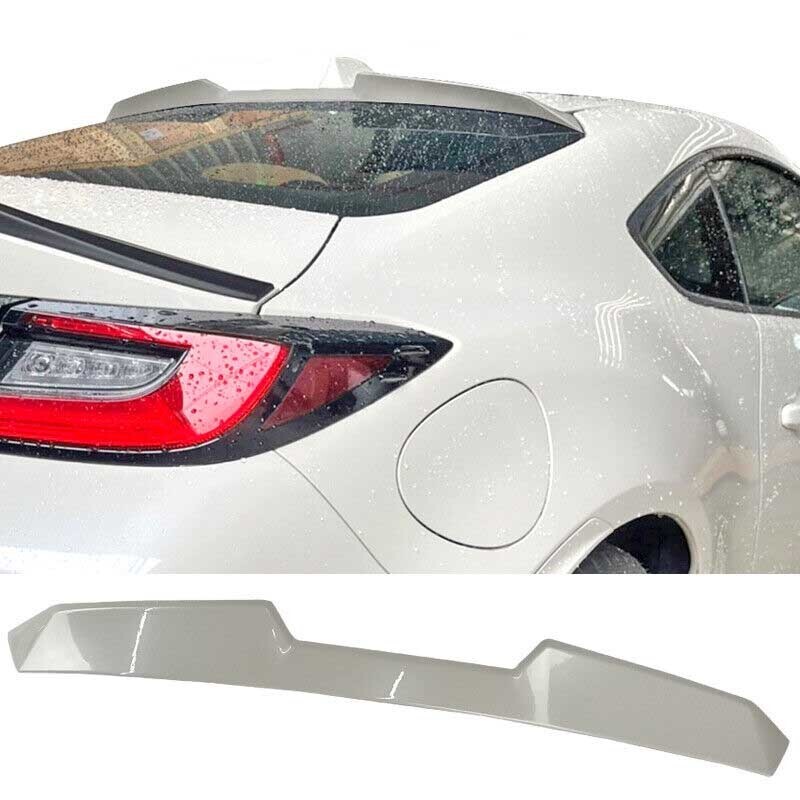 塗装込み 2021-2024 スバル BRZ トヨタ GR86 ZD8型 ZN8型 リアルーフスポイラー V TYPE ABSの材質 各純正色対応拍卖