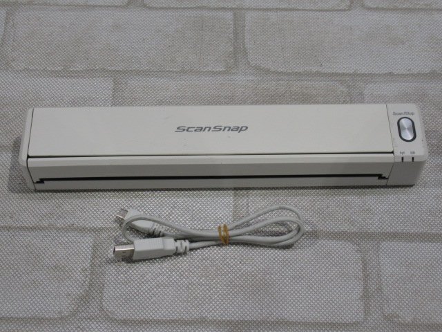 Ω 新F 0122♪ 保証有 FUJITSU【 FI-IX100W 】富士通 モバイルスキャナー ScanSnap ix100 16年製拍卖