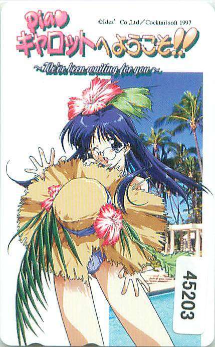 45203★キャロットへようこそ テレカ★拍卖