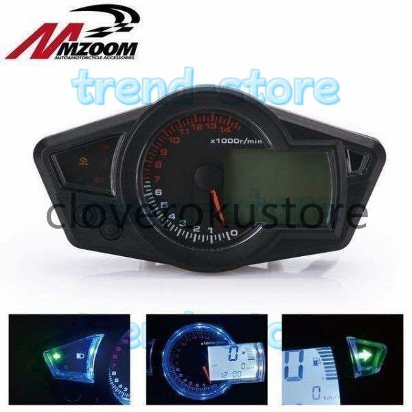 新入荷☆オートバイ デジタルマルチメーター 15000rpm モンキー 125cc 250cc 400cc等に拍卖