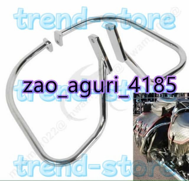 サドルバッグガード クローム ソフテイル ヘリテイジ スプリンガー ハーレー Softail FLSTS 1997-1999 チョッパー クラブスタイル拍卖
