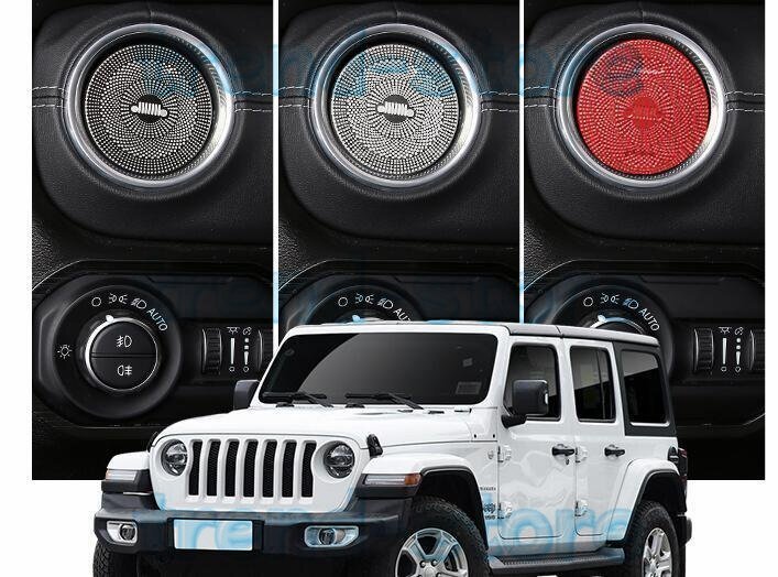 激安価 JEEP ラングラー JL 専用フロント リア エアコン 吹き出し口 カバー ガーニッシュ 3色可選 ステンレス製拍卖