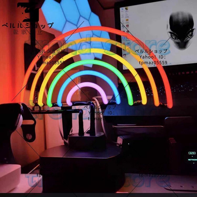 ネオン ライト ネオン サイン ライト ネオン デスク ライト デスク ランプ ネオン ライト テーブル ネオン拍卖