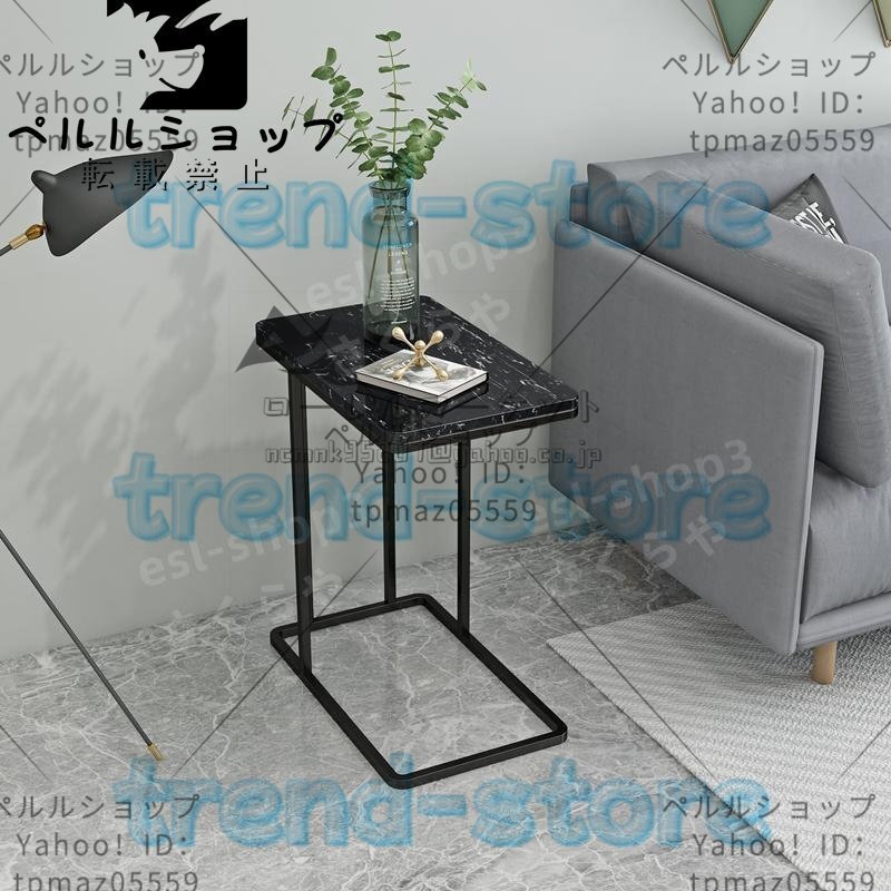 強くお勧め★北欧風テーブル 大理石製コーヒーテーブル ソファサイドシェルフ ベッドサイドシェルフ 寝室用テーブル アンティーク拍卖