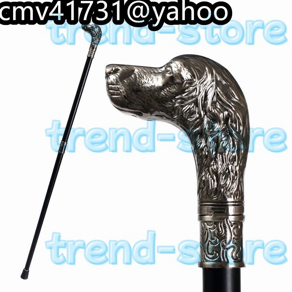 杖 ステッキ 犬ヘッド エレガント拍卖