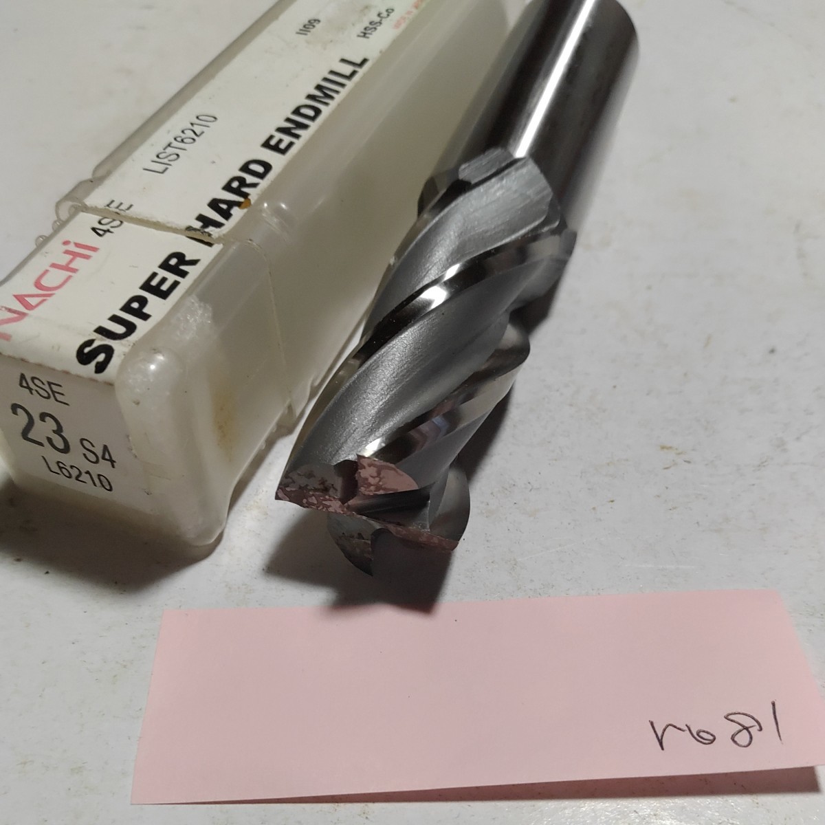 re81 ナチ ハイスエンドミル 23 4枚刃 NACHI拍卖