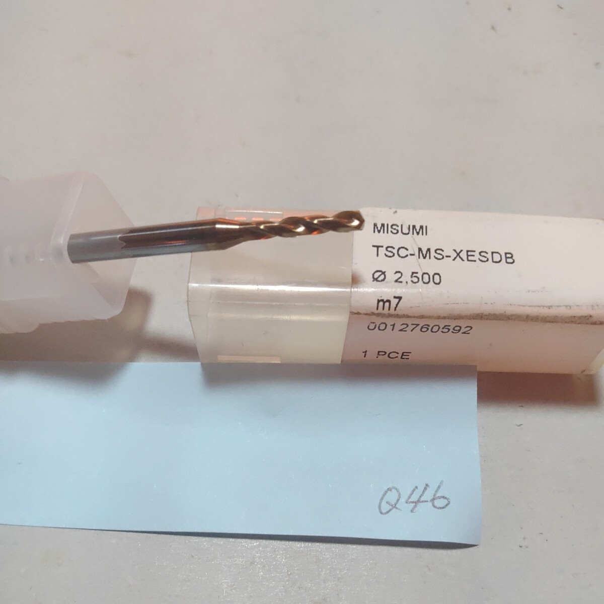 Q46 ミスミ TSC-MS-XESDB 2.5 TSコート 超硬ドリル 高硬度鋼加工用/小径/スタブ MISUMI 旋盤 フライス盤 拍卖
