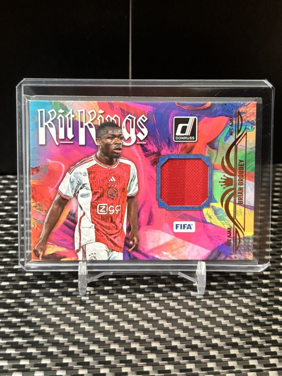 2023-24 Panini Donruss Kit Kings Brian Brobbey Ajax ジャージ拍卖