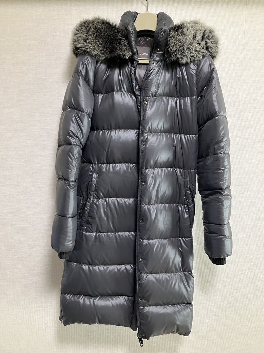 DUVETICA Deneb/ロングダウンジャケット/38/ナイロン/GRY/D.043.01.DFG-1057R拍卖