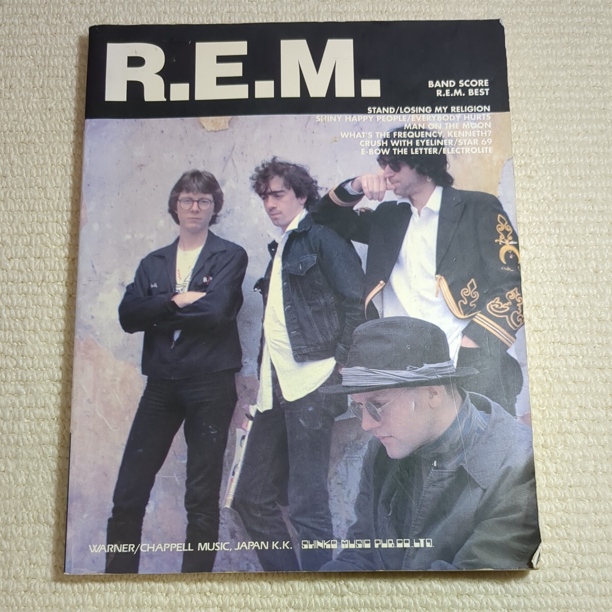 バンドスコア アールイーエム R.E.M. ベスト拍卖