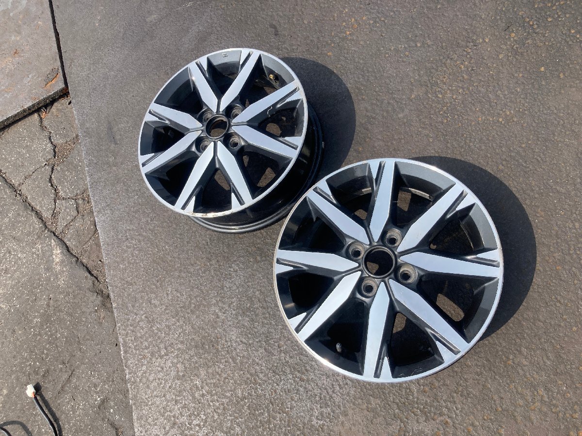 日産 デイズ ルークス 三菱 純正 ホイール 2本セット  15インチ 4.5J 4H PCD 100 +46  7699拍卖
