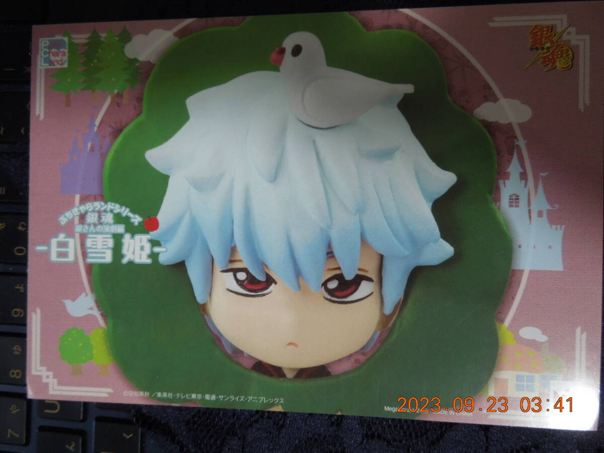 ぷちきゃらランド 銀魂 銀さんの演劇編 -白雪姫- ポストカード / 坂田銀時(木) / イラストカード拍卖