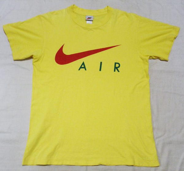 M【90’s/NIKE・Tシャツ】ナイキ ヴィンテージ ラスタカラー 90年代 銀タグ 古着拍卖