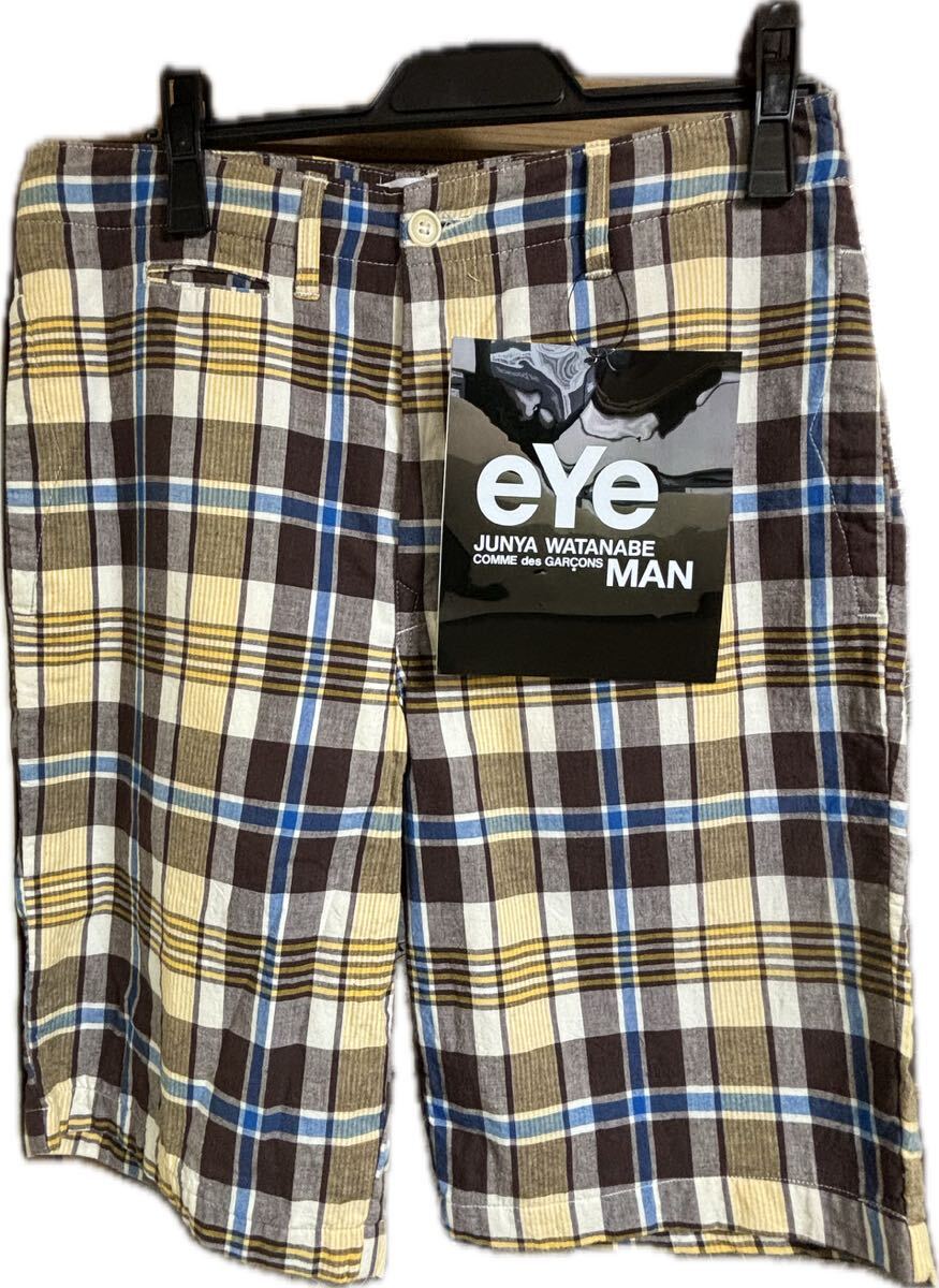 (レア未使用) COMME des GARCONS eYe JUNYA WATANABE MANx POST コムデギャルソンアイジュンヤワタナベマンx ポスト オーバーオール コラボ拍卖