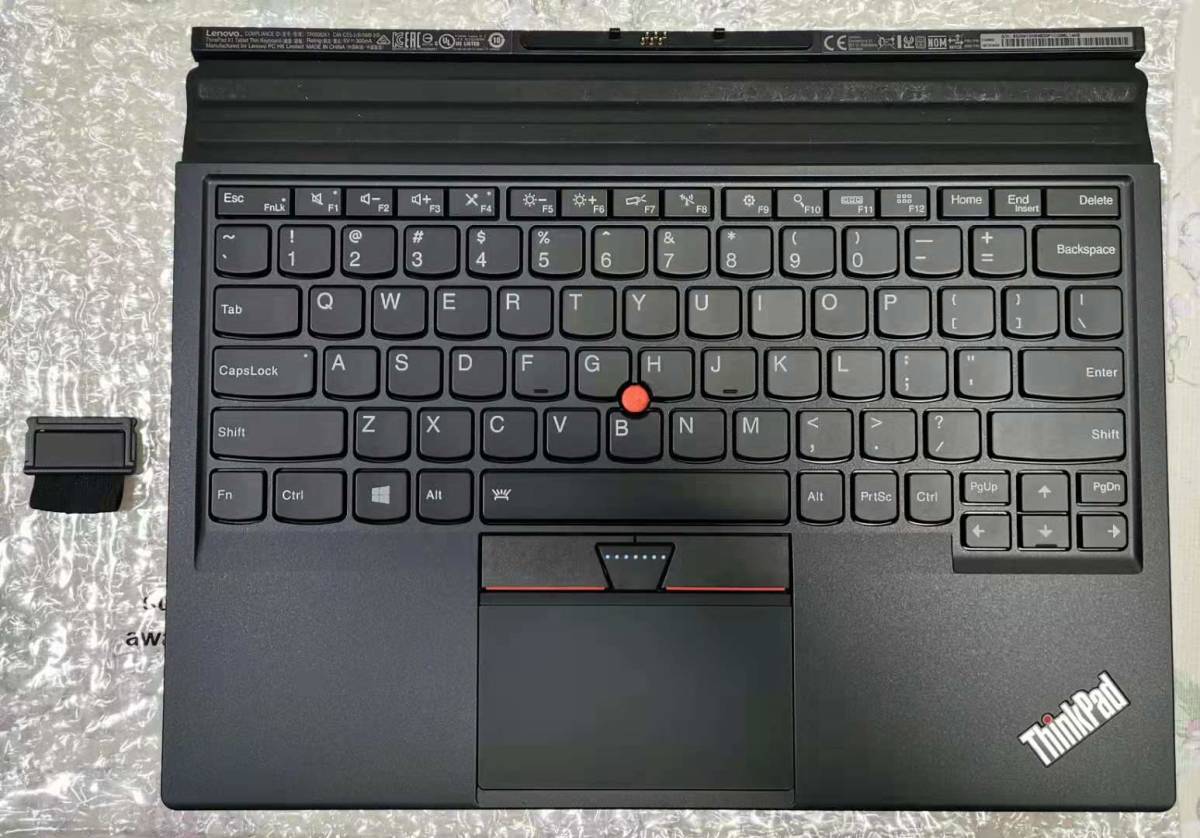 ●Lenovo ThinkPad X1 Tablet ThinKeyboard Gen 2 USキーボード01AW600黒②拍卖