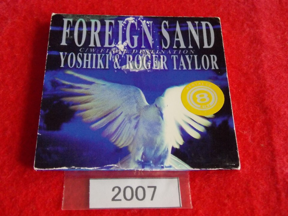 8cm/CD/Roger Taylor & Yoshiki/Foreign Sand/ロジャー・テイラー & ヨシキ/フォリン・サンド/管2007拍卖