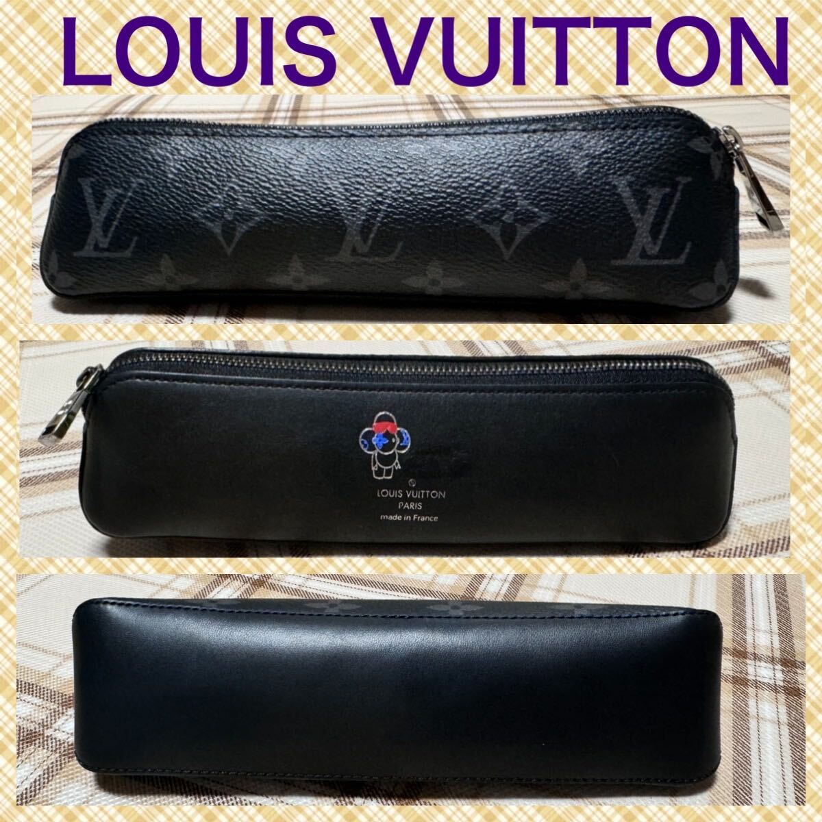 LOUIS VUITTON ルイ・ヴィトン エクリプス トゥルース・エリザベット GI0199 ペンケース/サングラスケース/メガネケース/ヴィヴィエンヌ拍卖