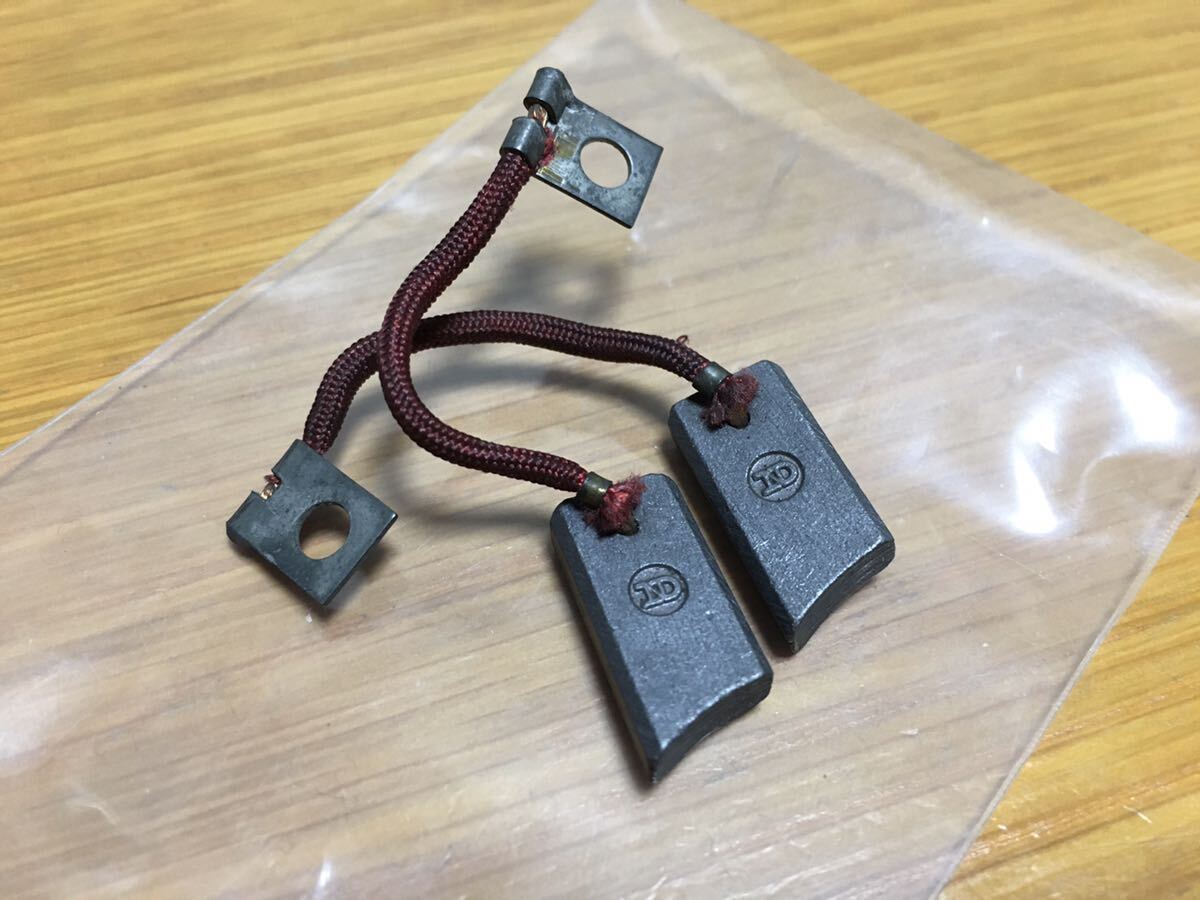 即決! 希少 ラスト1 DENSO製 純正 日本電装 ダイナモ ブラシ 2個セット 新品 / ホンダ HONDA S500 S600 S800 S800M 発電機拍卖