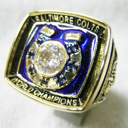 チャンピオンリング 1970年 BALTIMORE COLTS ボルチモアコルツ 金 20号 NFL AFC拍卖