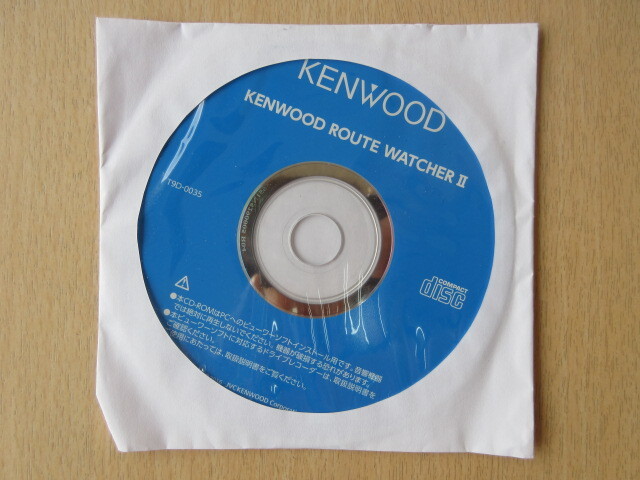★576★ケンウッド ドライブレコーダー ルートウォッチャーⅡ T9D-0035 CD-ROM ROM 2016年 未開封?★拍卖