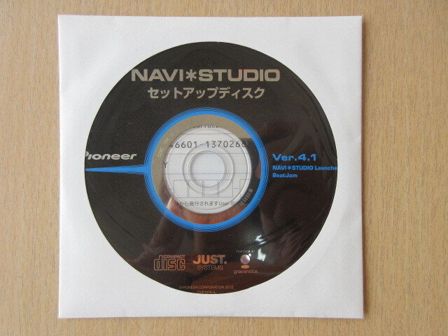 ★583★パイオニア NAVI STUDIO ナビスタジオ セットアップディスク Ver.4.1 2012年 未開封?★拍卖