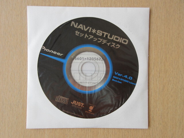 ★584★パイオニア NAVI STUDIO ナビスタジオ セットアップディスク Ver.4.0 2011年 未開封?★拍卖