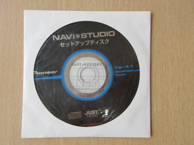 ★594★パイオニア NAVI STUDIO ナビスタジオ セットアップディスク Ver.4.1 2012年 未開封?★拍卖