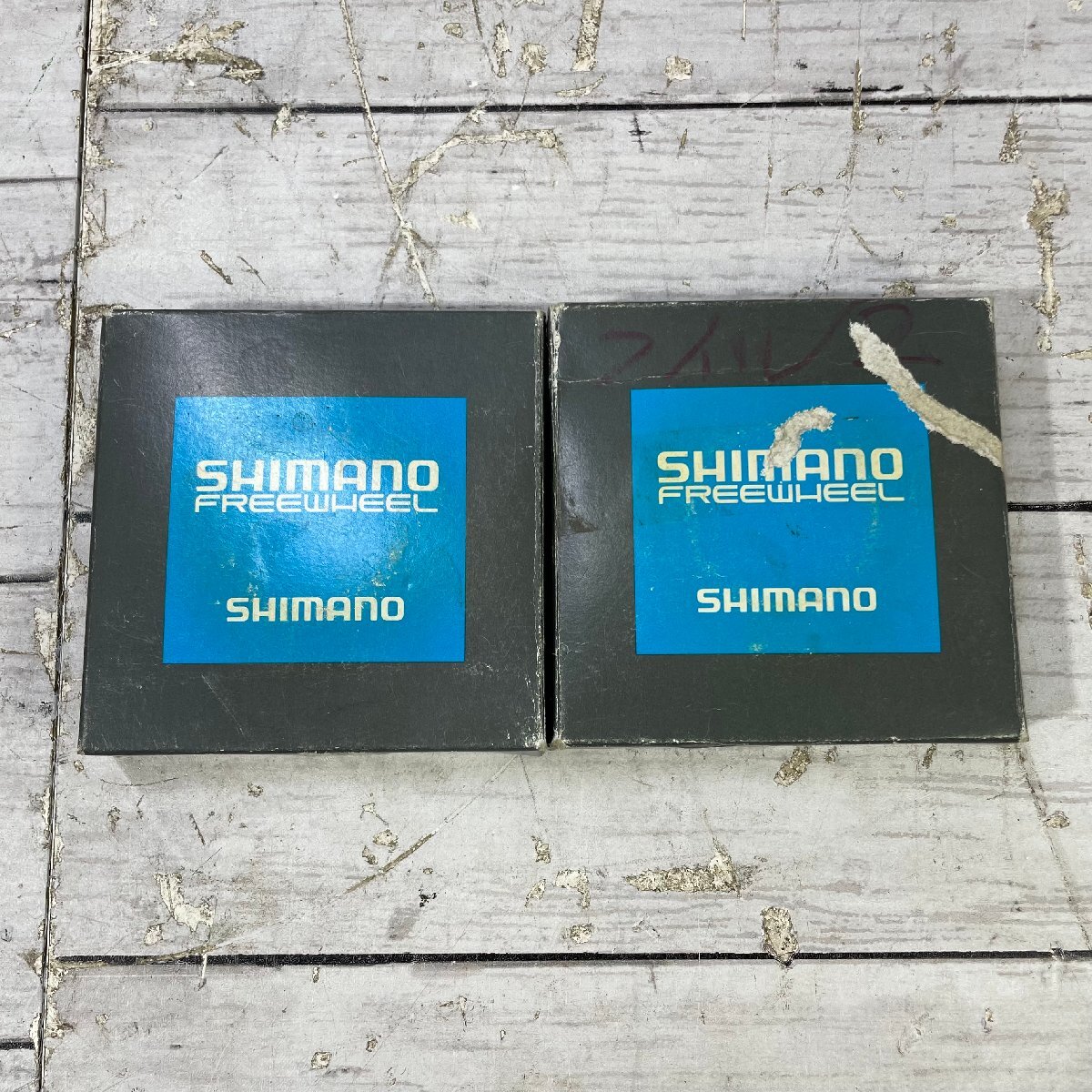 ♭M♭ SHIMANO シマノ フリーホイール 中古品 自転車 2個セット SF-1200 ♭J-231108拍卖