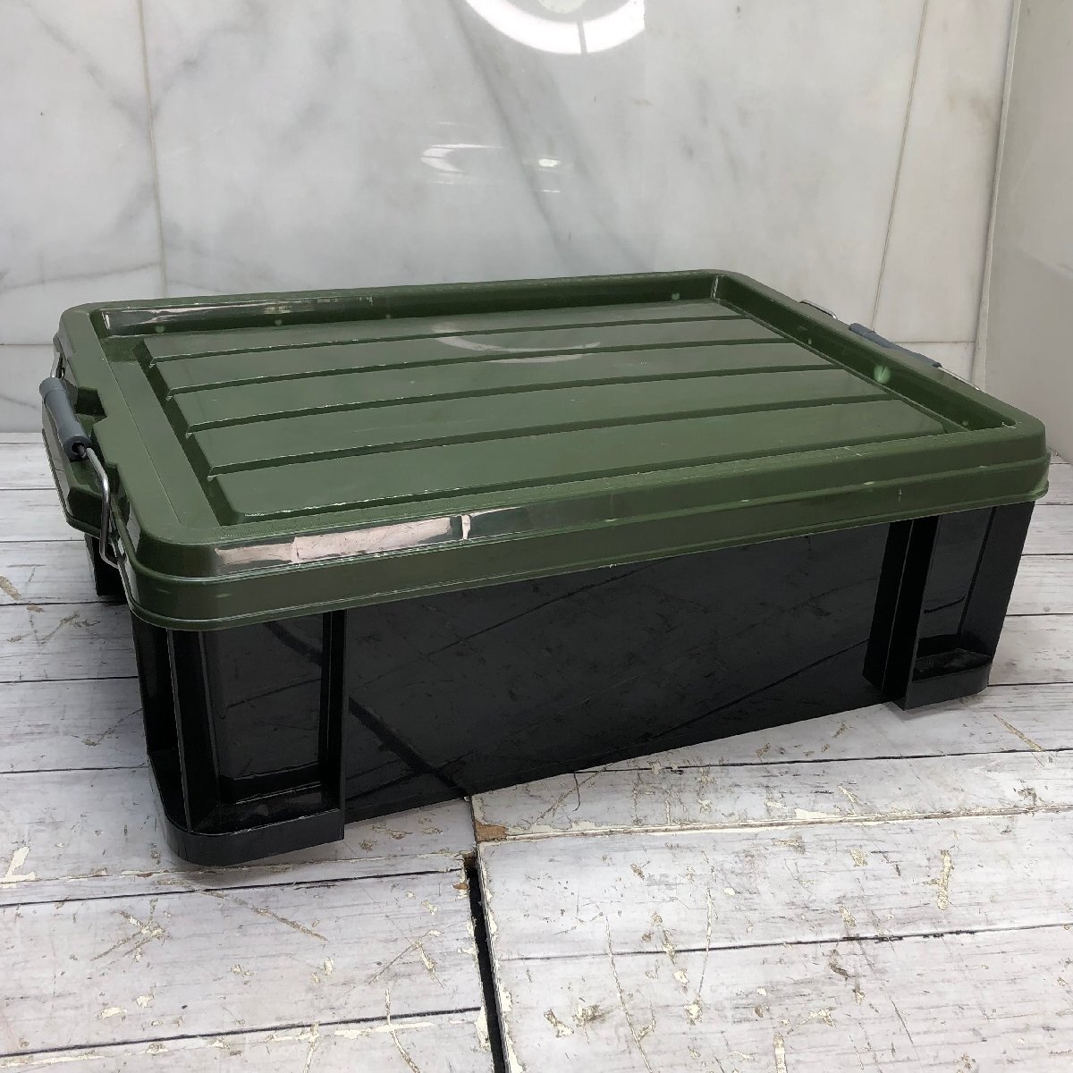 √OG√ 【在庫10個!】 Astage アステージ コンテナボックス 中古品 現状品 ランダム出品 W500×D380×H190 ボックス 大工 DIY √Z-240124拍卖