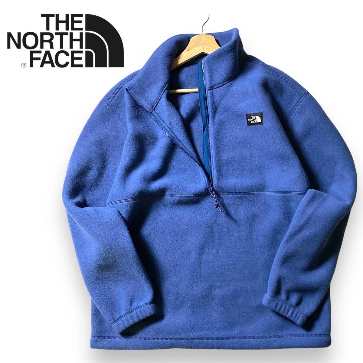 【M/95】新品 ノースフェイス ハイネック フリースジャケット THE NORTH FACE 防風 防寒 保温 アノラックジャケット プルオーバー ◆R774拍卖