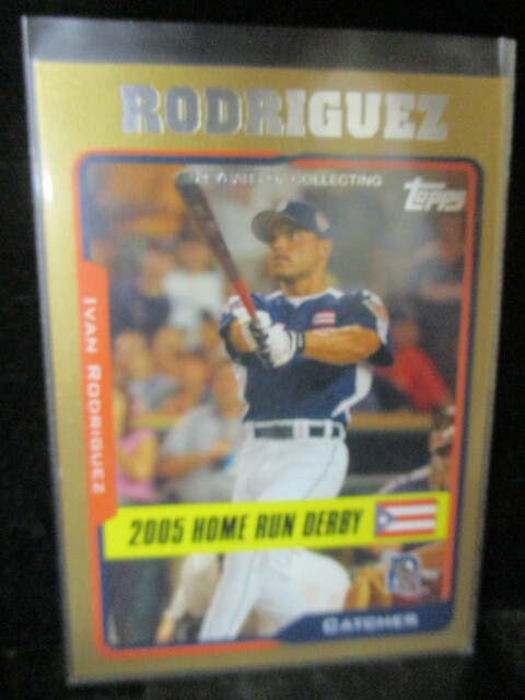 ◎野球カード  イバン ロドリゲス 2005 Topps Update #UH196 0555/2005 Gold 即決!!拍卖