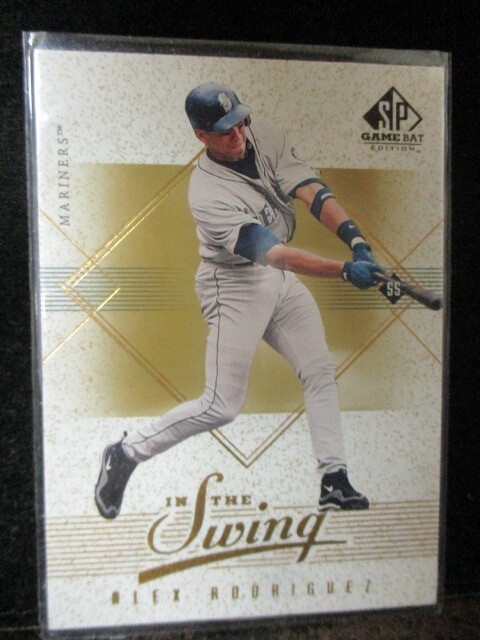 ◎野球カード アレックス・ロドリゲス Alexander Rodriguez 2001 SP Game Bat Edition IS9 即決!!拍卖