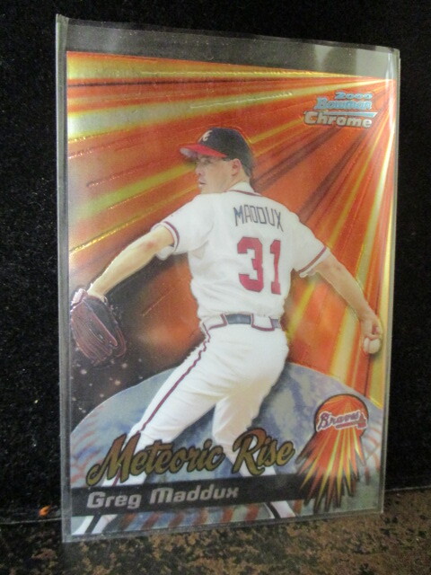 ◎野球カード  グレッグ マダックス 2000 Bowman Chrome MR9 即決!!拍卖