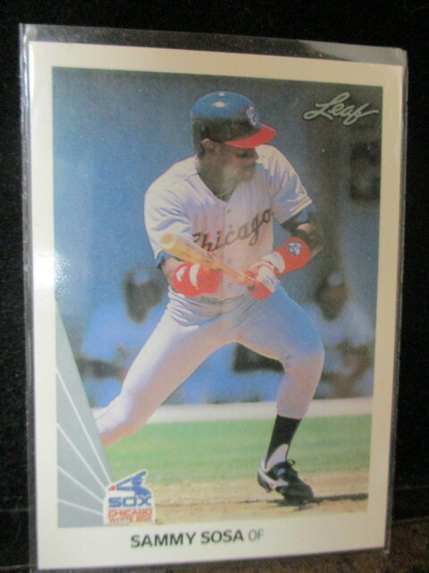 ◎野球カード  サミー・ソーサ   2002 Leaf Rookie Reprint 5 0306/1990  即決!!拍卖