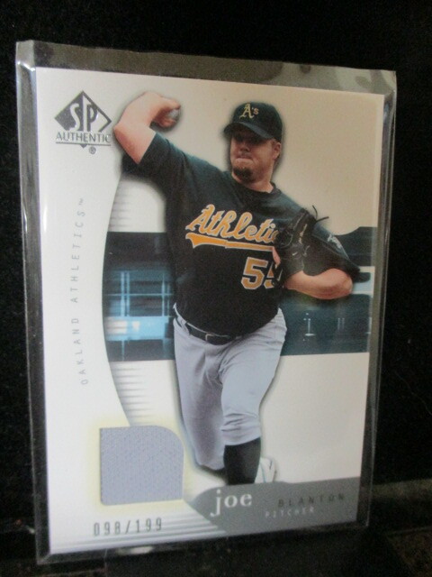 ◎野球カード  ジョー・ブラントン 2005 SP Authentic #52 Jersey 098/199 即決!!拍卖