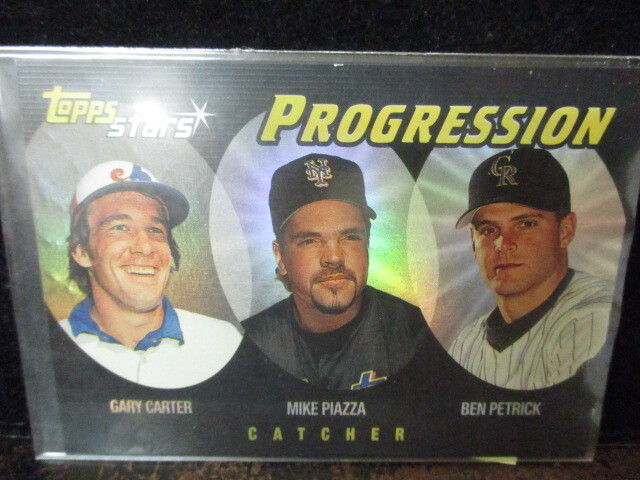 ◎野球カード  ゲイリー カーター  マイク ピアッツァ   ベンペトリック Topps Stars P2 即決!!拍卖
