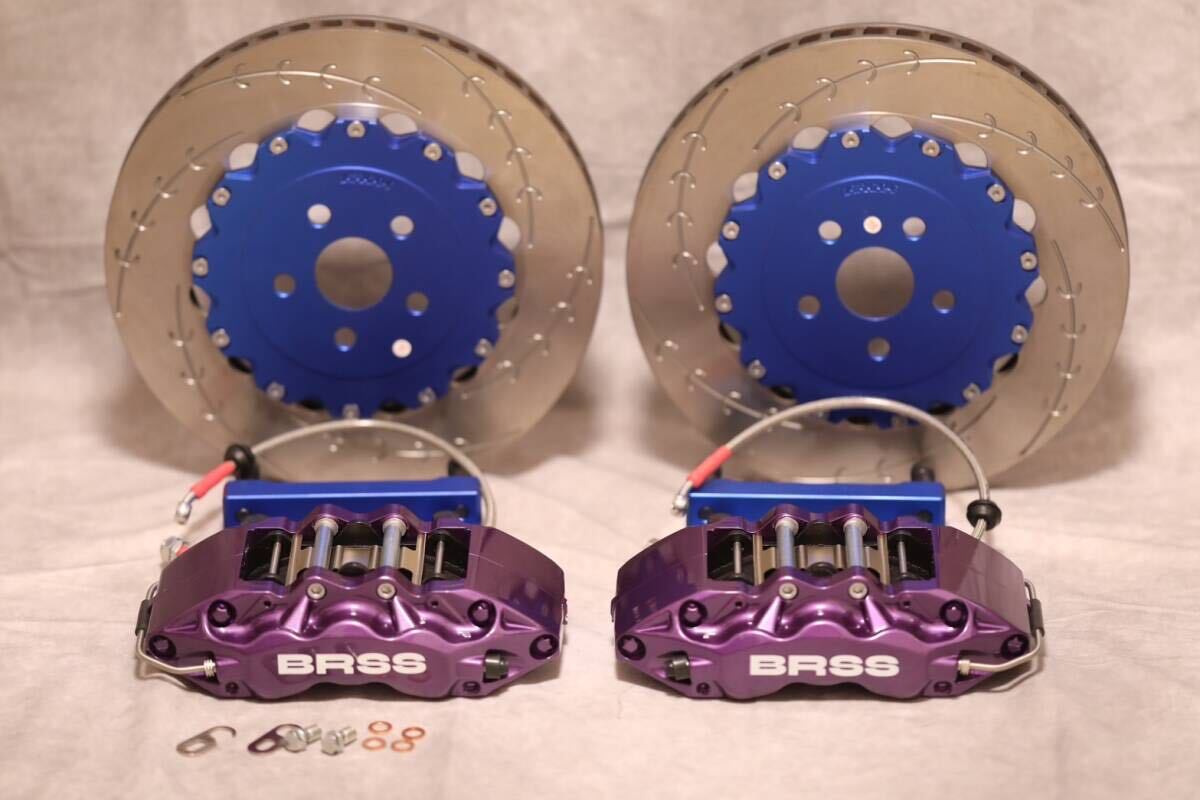 【新品】HONDA CIVIC TYPE R FK7 FK8 FL1 FL5 FL 2 2Pローター380mm 18インチ対応 ブレーキキット 6pot キャリパー BRSS TP-4拍卖