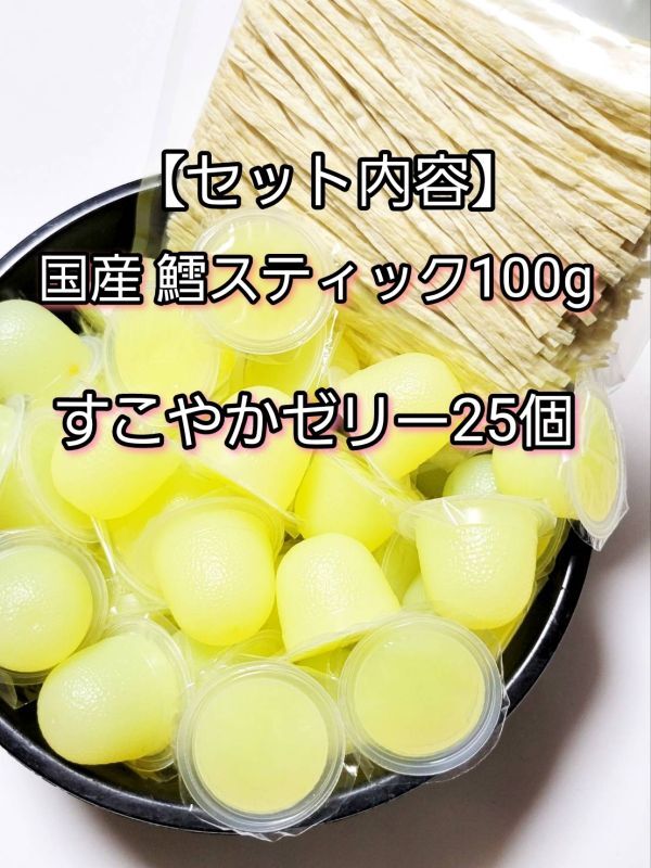 鱈スティック100g 国産 すこやかゼリー16g 25個 KBファーム 昆虫ゼリー カブトムシ クワガタ ハムスター等 小動物 フィッシュスティック拍卖