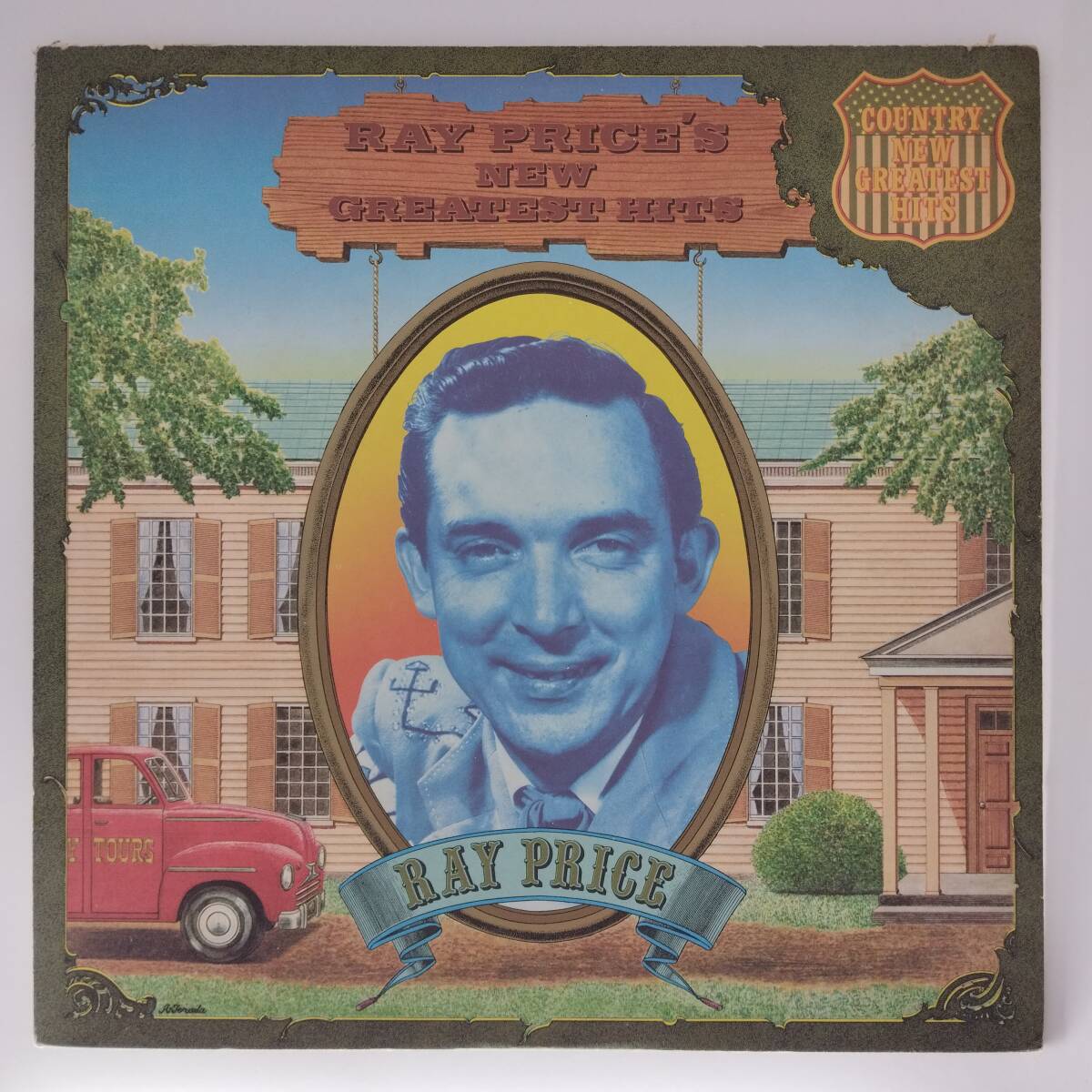 良盤屋◆LP◆レイ・プライス/ニュー・グレイテスト・ヒット☆Ray Price's New Greatest Hits◆Folk Rock, Country◆P-4856拍卖