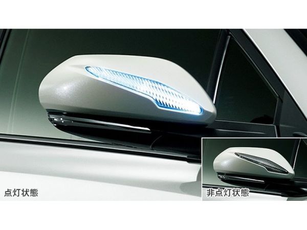 新品 トヨタ C-HR X10/X50 純正 LEDミラーカバー 素地 モデリスタ拍卖
