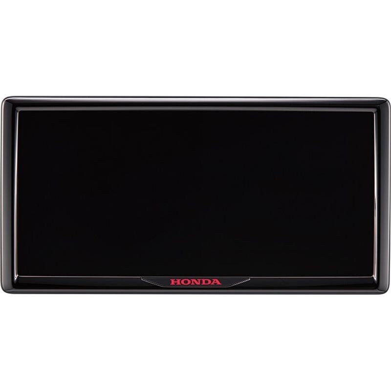 新品 ホンダ ステップワゴン RP6/7/8 純正 ライセンスフレーム ベルリナブラックタイプ / フロント用拍卖